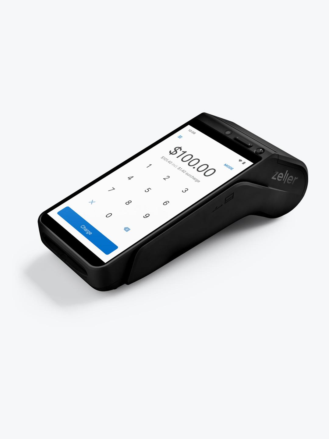 Zeller EFTPOS Terminal in Black